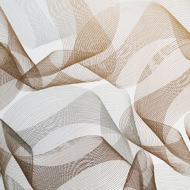 3d curve ordinaryong mainit na stamping foil